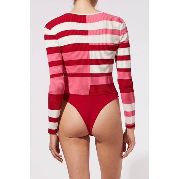 Women's Solid & Striped Michelle Bodysuit - Picture 2 of 6